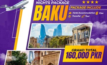 Baku 4 Star Holiday Travel & Tour Package