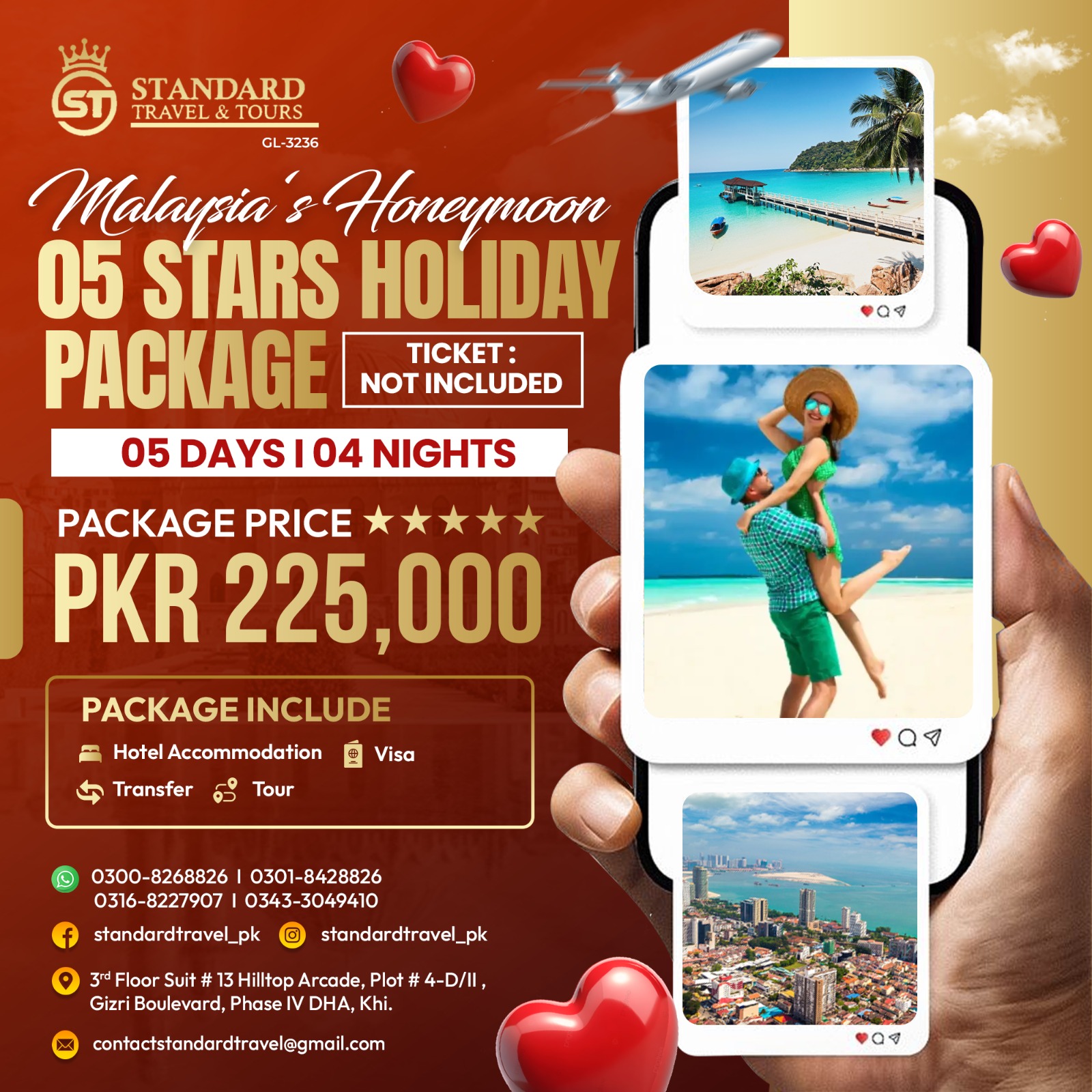 Malaysia Honeymoon Travel and Tour Package